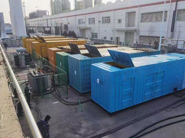 静海柴油发电机出租案例展示